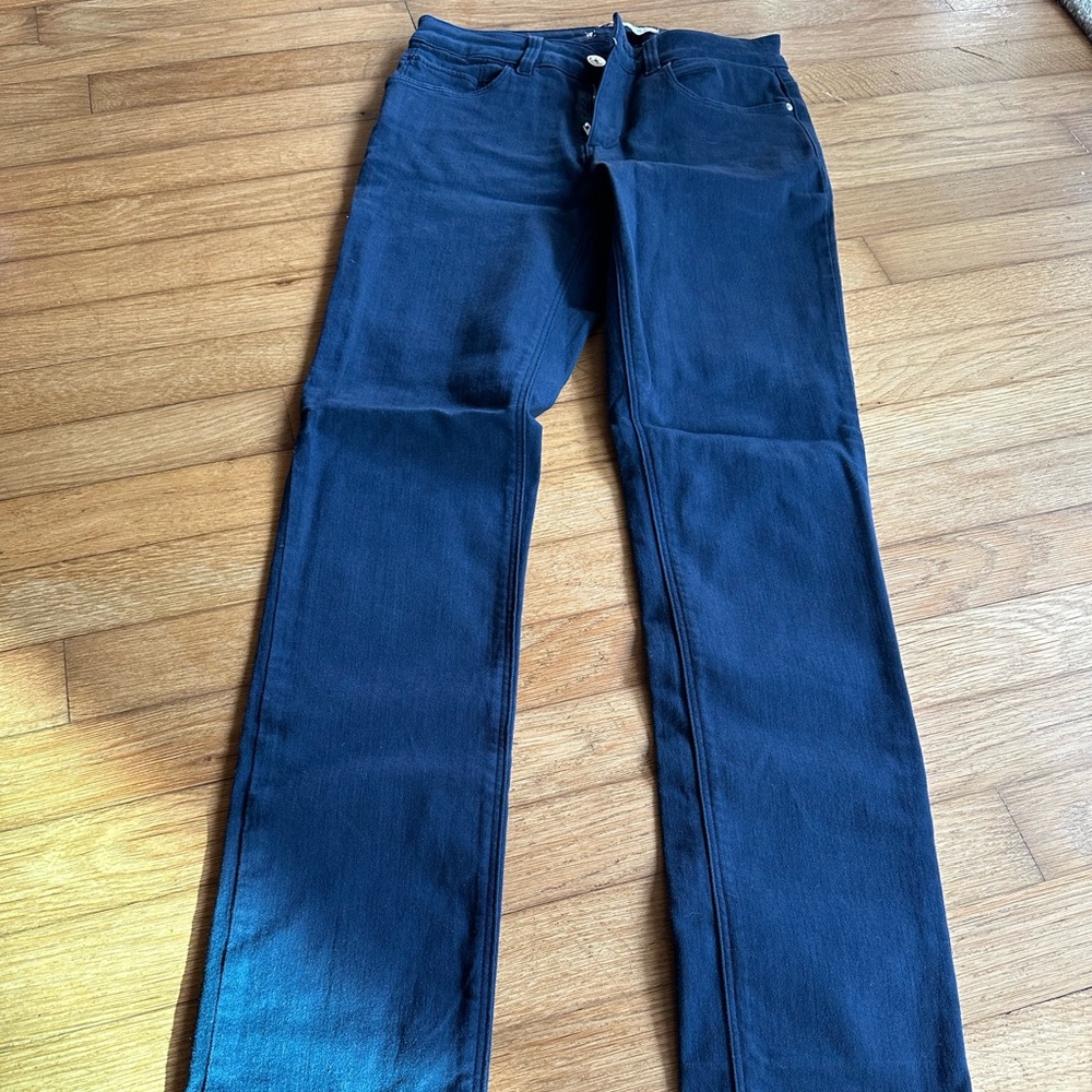Zara Denim Jeans. Boot cut. Size: 4. Midnight Blue. Never worn